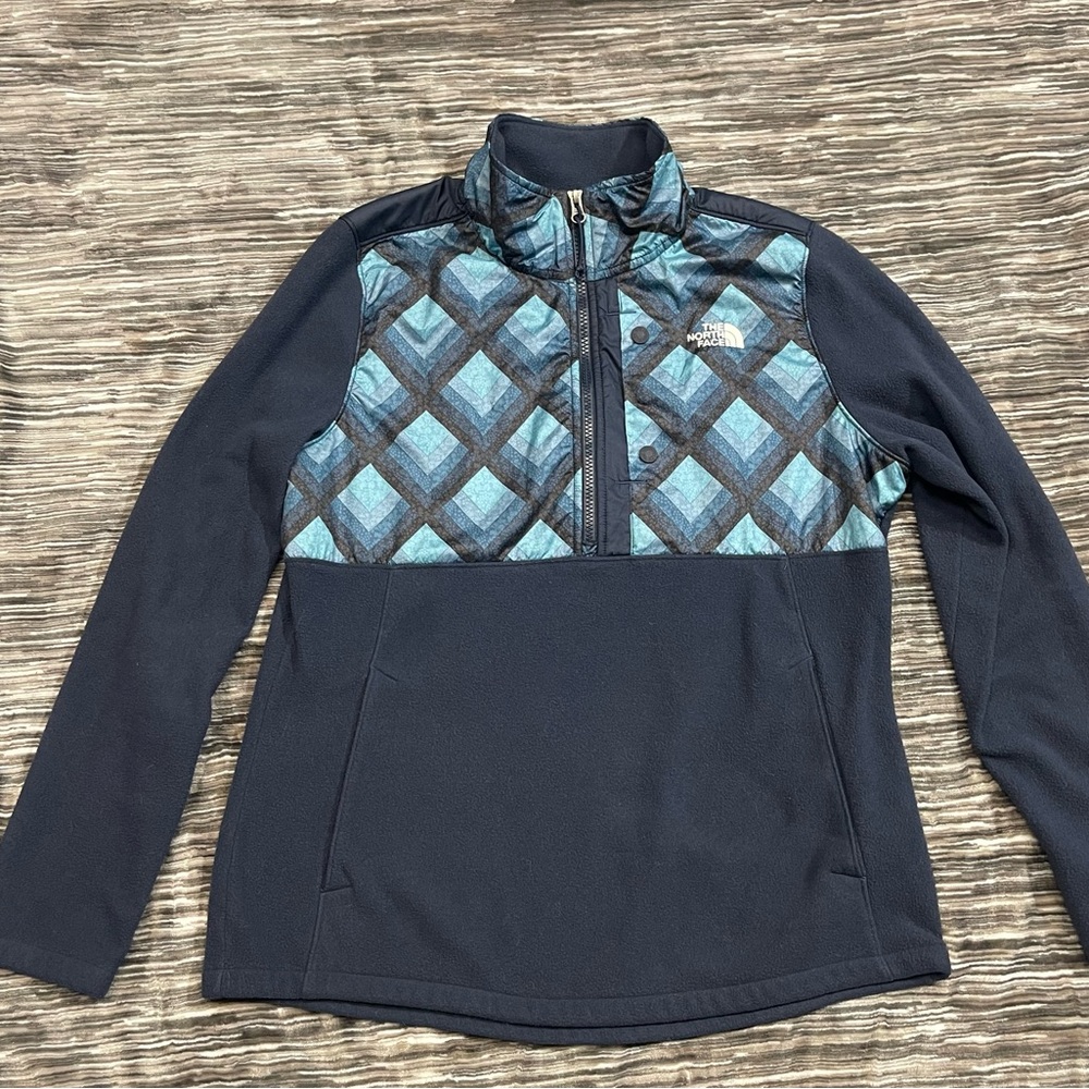 The North Face Blue Geometric Jacket